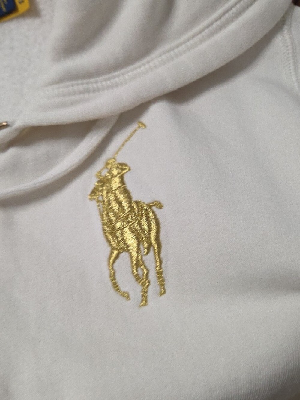 Polo Ralph Lauren jogging set with a hooded zip-up jacket and matching pants. - Picture 8 of 9
